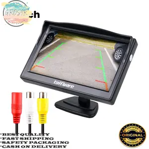 [TERMURAH] Taffware Monitor Rear View Parkir Mobil TFT LCD 5 Inch / OTOMOTIF LAINNYA/