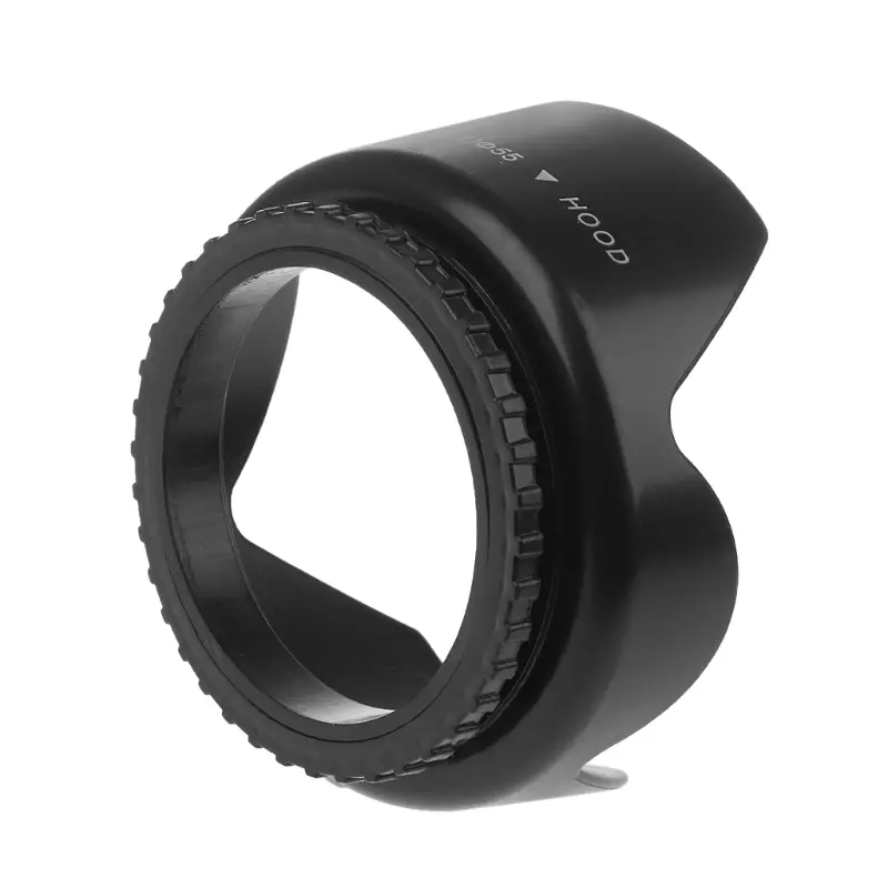 Ống kính Che Nắng Cánh Hoa, Kẹp 55mm, Cho Máy Ảnh DSLR Nikon