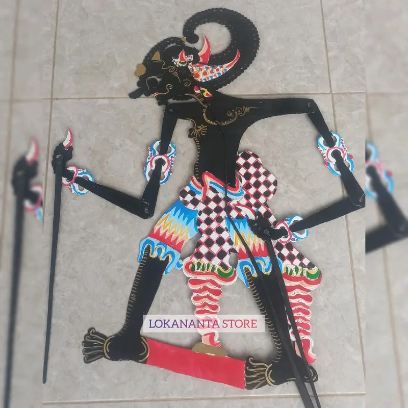 BIMO/BIMA WERKUDARA WAYANG KULIT BAHAN KERTAS KARTON DUPLEK 2