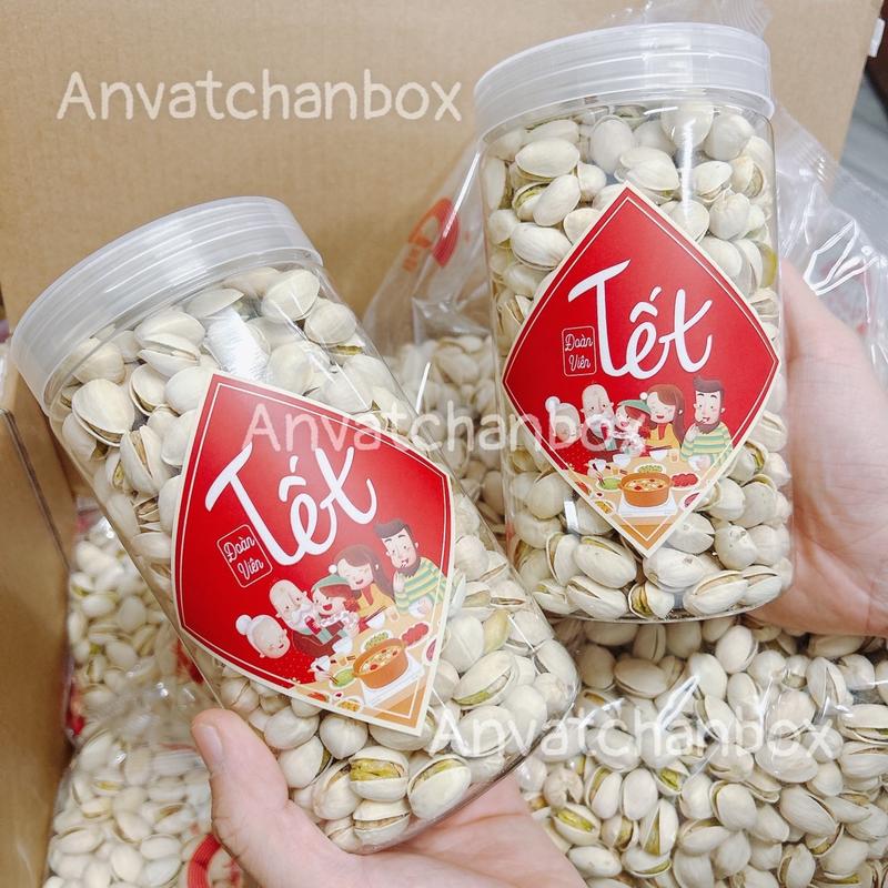 [TRI ÂN TRÊN LIVE Hũ 500G] Hạnh Nhân Rang Bơ - Hạt Dẻ Cười - Hướng Dương Rang Mộc - Hạt Điều Rang Muối dán tem TẾT