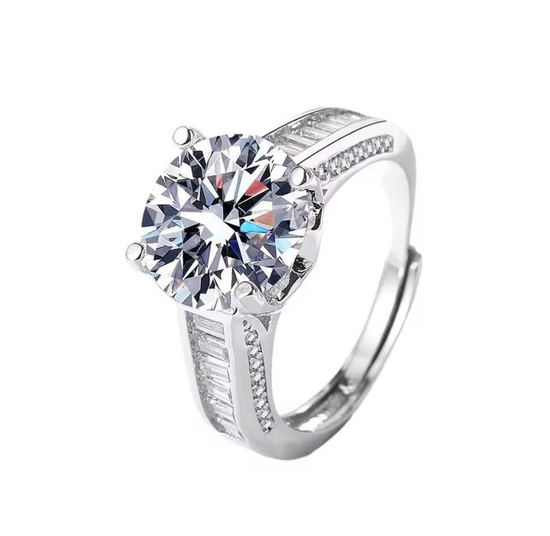 CO033- NHẪN LỚN THIÊT KẾ ĐÍNH ĐÁ CAO CẤP SANG TRỌNG CHO PHÁI NỮ