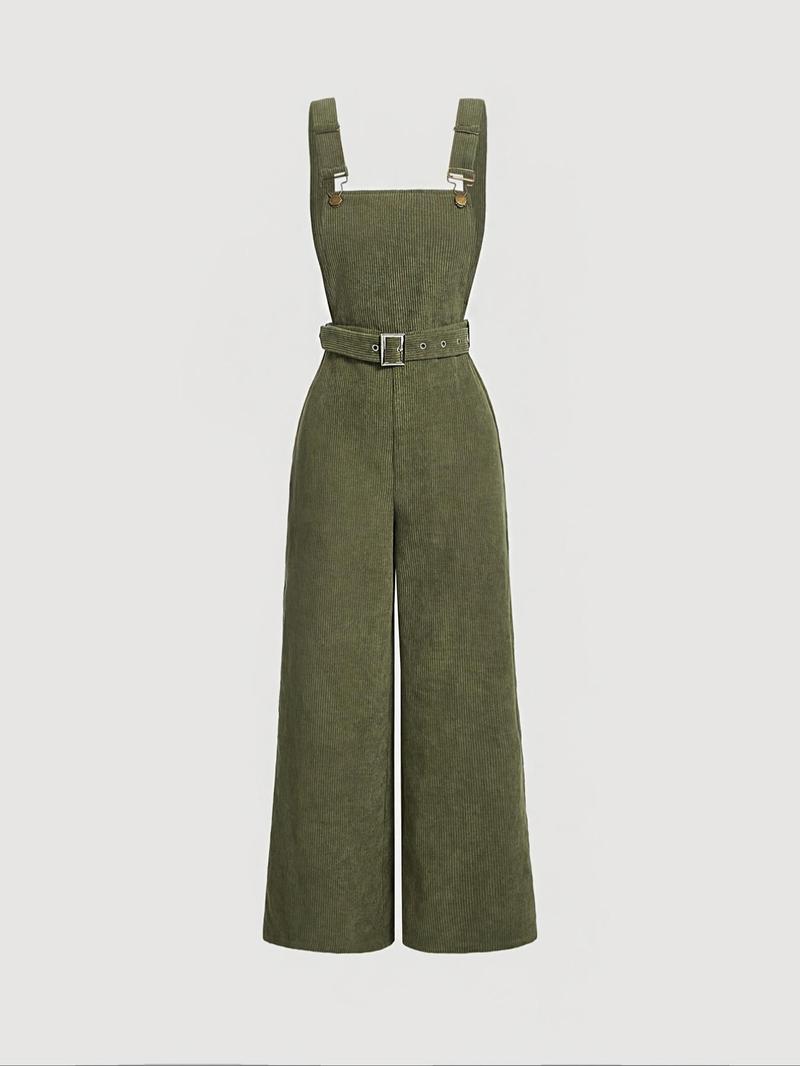 Product Introduction of Women's Solid Color Overalls, Casual Comfy Overalls Jumpsuits for Daily Wear, Ladies Clothes for All Seasons, Sailors Dungarees 2