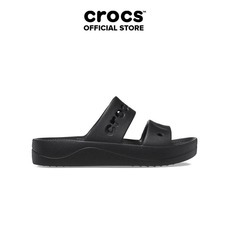 Dép Xăng Đan Nữ Crocs Baya Platform - Black - 208188-001