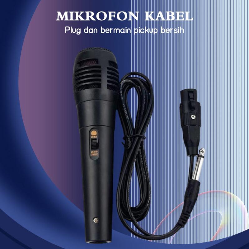 Product Introduction of Mic Karaoke Microphone Mikrofon Mic Kabel Mikrofon Berkabel Model Mikrofon Kualitas Suara Luar Biasa Panjang Kabel Mikrofon Neodymium Dinamis 3,5 Meter Mike Bernyanyi Karaoke 7