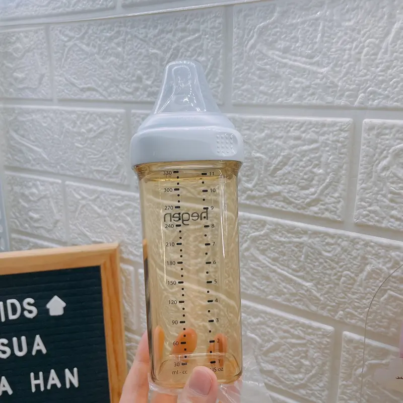 [ Tặng Tay cầm và cây đục núm ] Bình sữa HEGEN Chính hãng 60/150/240/330ml bảo quản sữa cho bé - NGOC APPLE KIDS 5