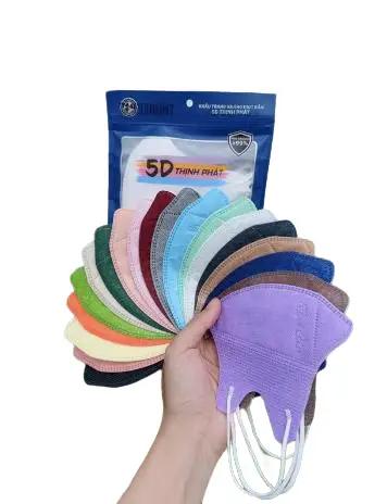 Thùng 100 chiếc Khẩu trang 5D Thịnh Phát 3 lớp kháng khuẩn form ôm Phụ Kiện Accessories Women khautrang dinang face  khẩu 3
