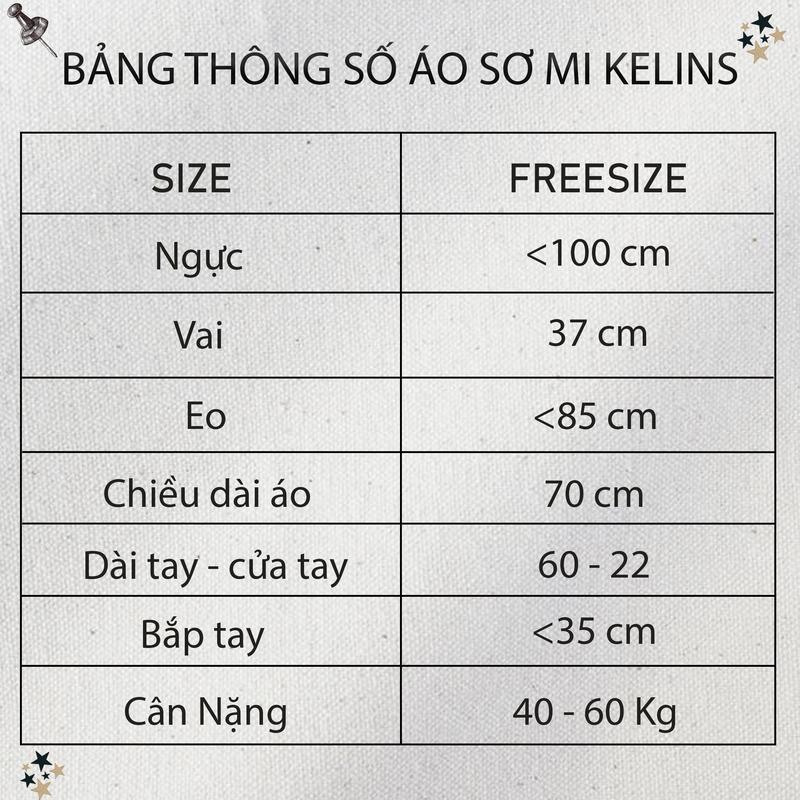 Product Introduction of Áo sơ mi Xanh Sọc Trắng Đôi,Kelins, Chất Kate Cotton, Freesize 0