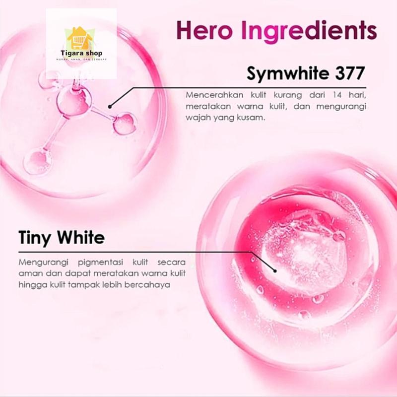 Product Introduction of Skincare Animate Active 5x Whitening Facial Toner 100ml Original BPOM Perawatan Wajah Kusam Mencerahkan 10