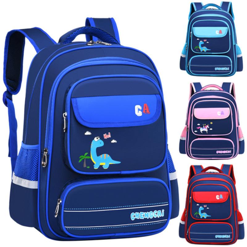 Cặp balo học sinh nam đi học chất liệu vải dù chống thấm nước cao cấp có hệ thống phản quang với nhiều ngăn tiện dụng BLHS20