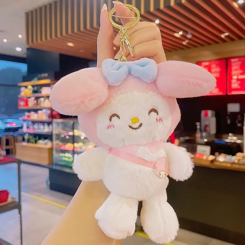 Móc khoá gấu bông Cinnamoroll Móc Chìa Khoá Nữ Women Móc Khóa