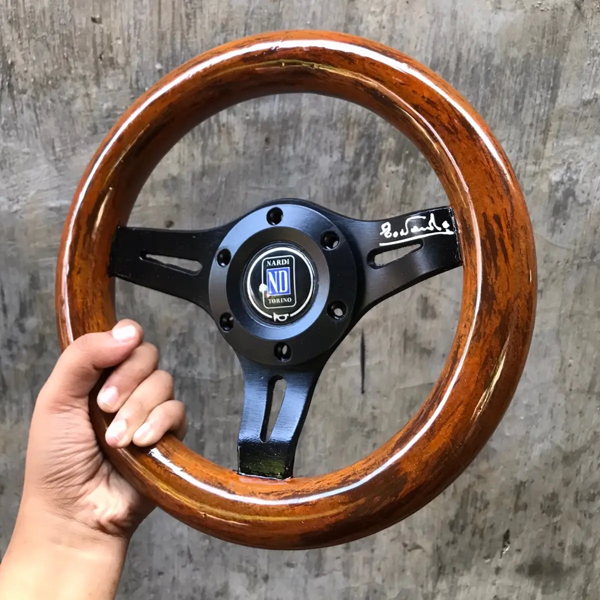 Setir mobil racing kayu NARDI TORINO palang 3 - Shop | Tokopedia