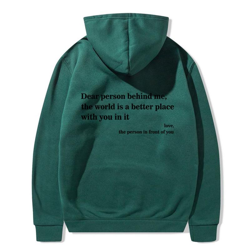 Product Introduction of Áo Hoodie Chải Cho Nữ, In Chữ Trơn, Có Túi Kangaroo, Dây Rút, Áo Hoodie In Hình, 2023 13