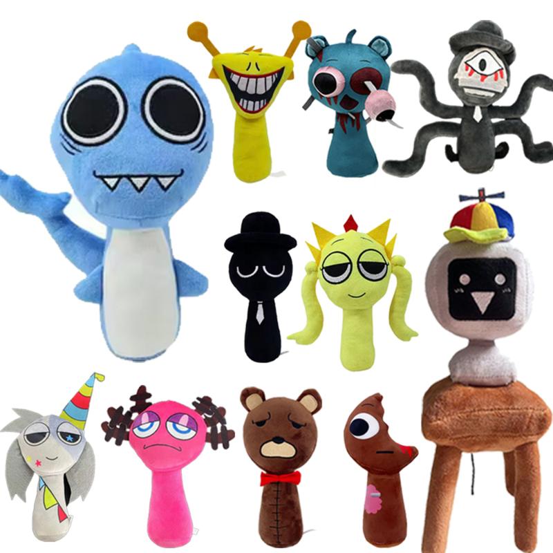 56 styles Sprunki Plush Toys Sprunki Incredibox Plush Doll Sprunki Game ...