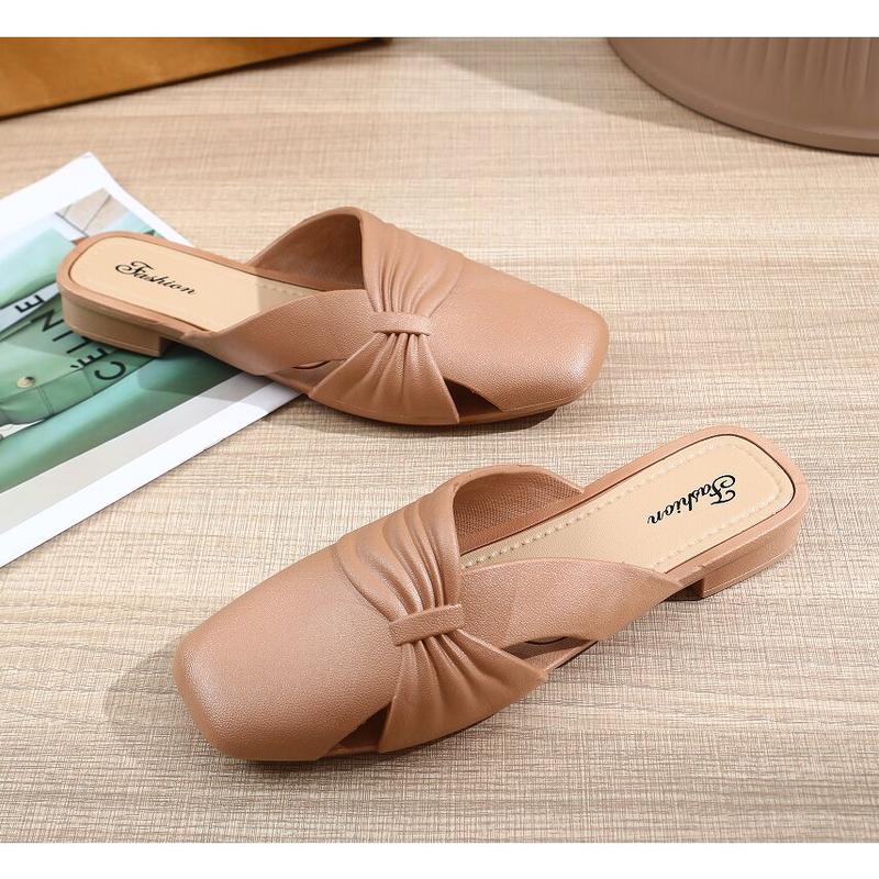 Product Introduction of Dép Đế Bằng Lười, Dành Cho Nữ, Hàng Mới Về, Kích Thước Bình Thường, Thêm 1 Kích Thước Nếu Mũi Chân Phẳng 11