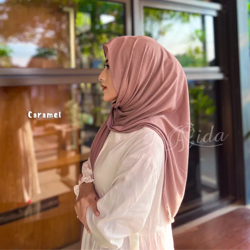 Pashmina Kaos Oval Spandex Rayon 6