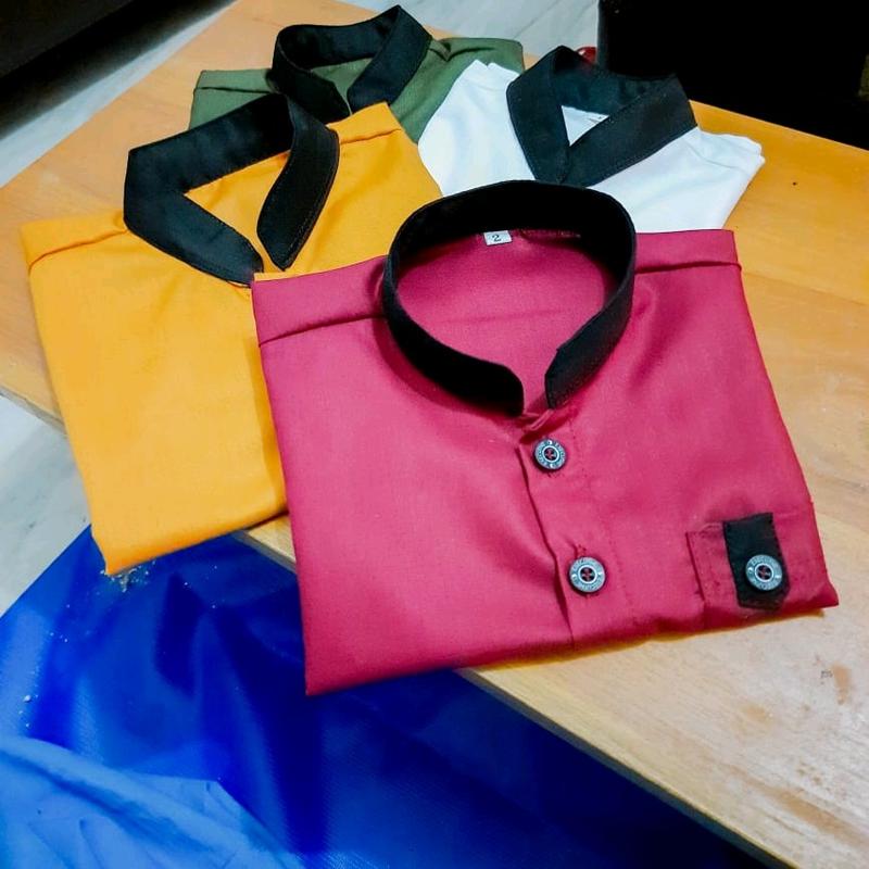 Sarkoci, Baju koko Bayi, untuk usia 0-6, 6-12 bulan, 1 -2 tahun, Bahan Kain Toyobo Import, Sarung Asli Wadimor 6
