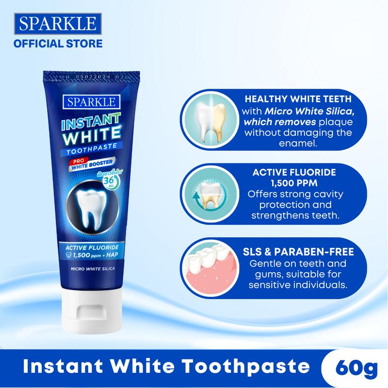 SPARKLE Instant White Toothpaste 60G - TikTok Shop Philippines