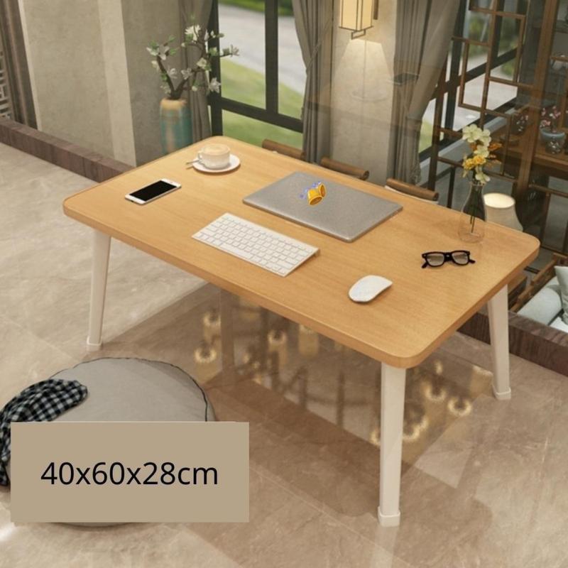 Bàn học gấp gọn ngồi bệt chân nhựa cứng 40x60cm mặt gỗ MDF Havaco GP148 loại đẹp bảo hành 12 tháng 2