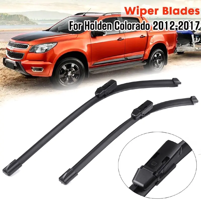Combo 2 cần gạt nước silicone, gạt mưa silicone cho Chervolet colorado
