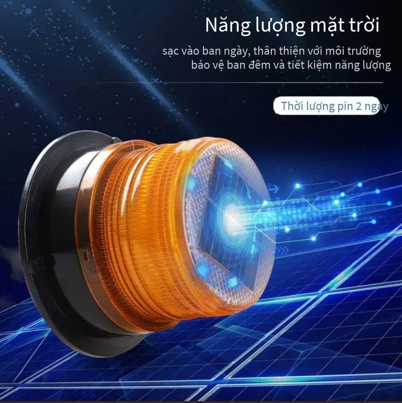 Product Introduction of Đèn cảnh báo năng lượng mặt trời LED hút từ tính đa chức năng gia dụng 7