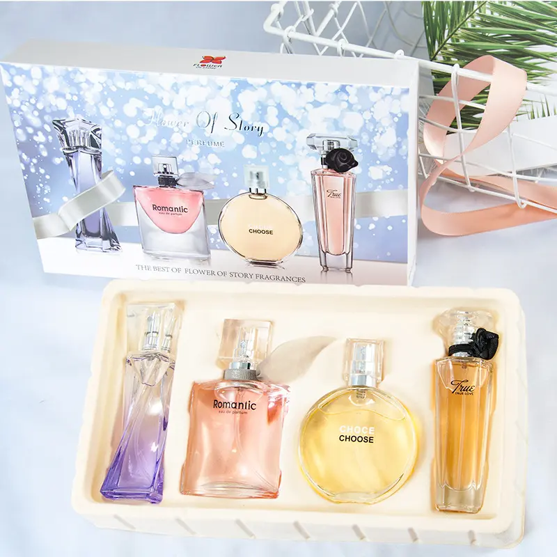 Set 4 chai nước hoa nữ Kafina thơm lâu quyến rũ, mùi hương ngọt ngào dịu nhẹ, giữ mùi lâu, dạng xịt PN033