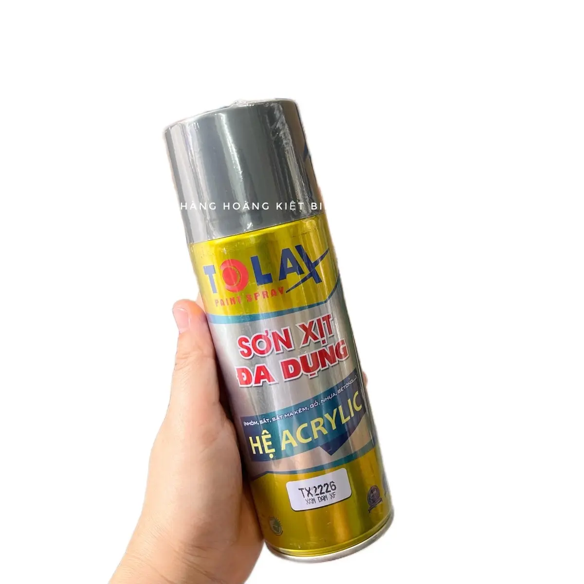 SƠN XỊT ĐA NĂNG MÀU XÁM ĐẬM XINGFA CHAI 400ML