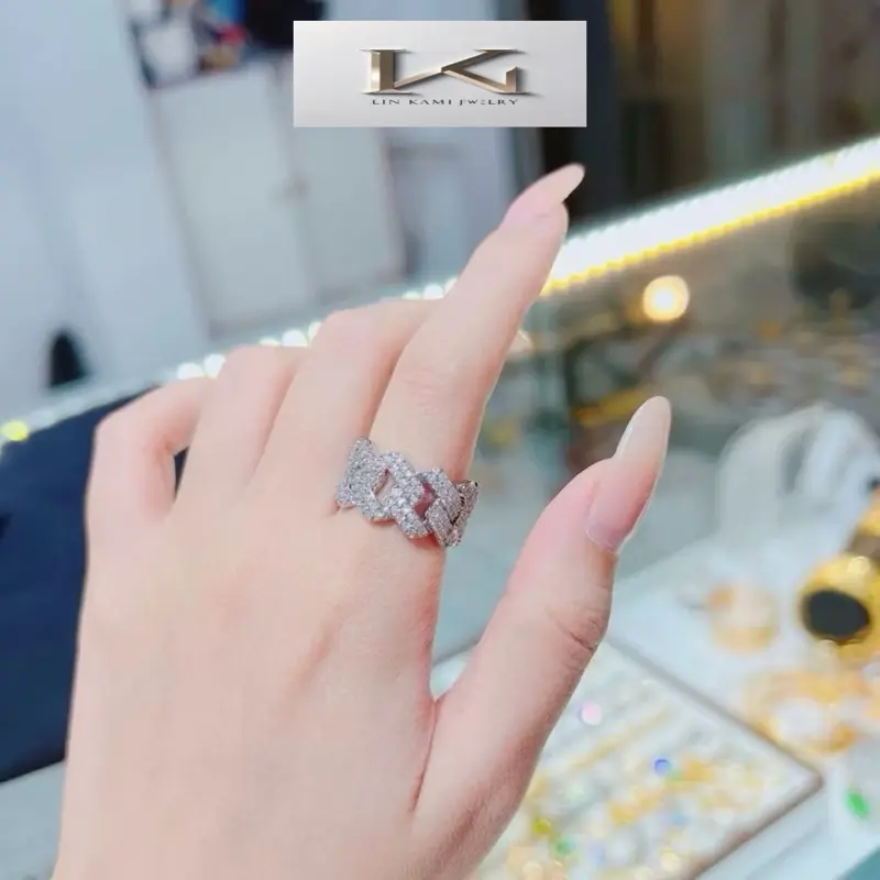 Nhẫn N930 full xoàn Lin Kami jewelry nam nữ