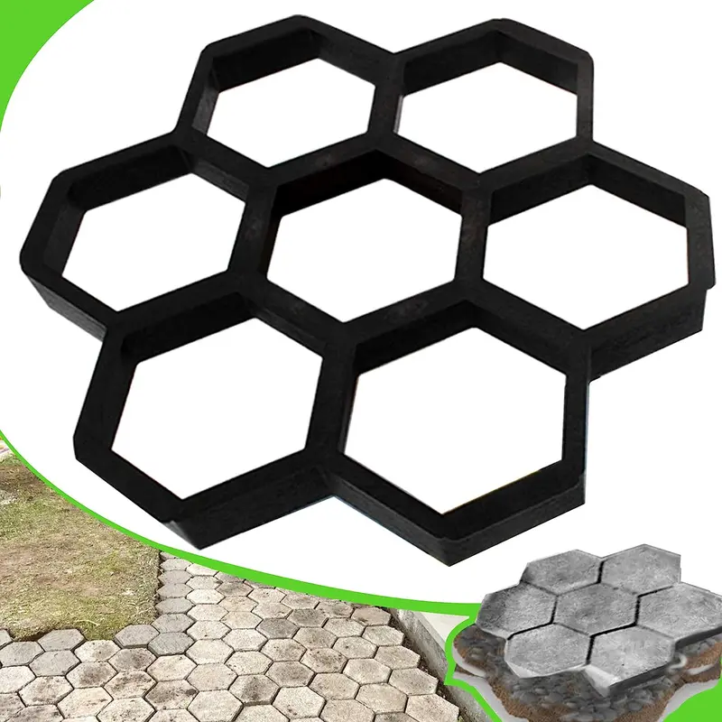 Cetakan Paving Block Untuk Teras Taman Mudah dan Prakis Bahan Plastik ABS 2