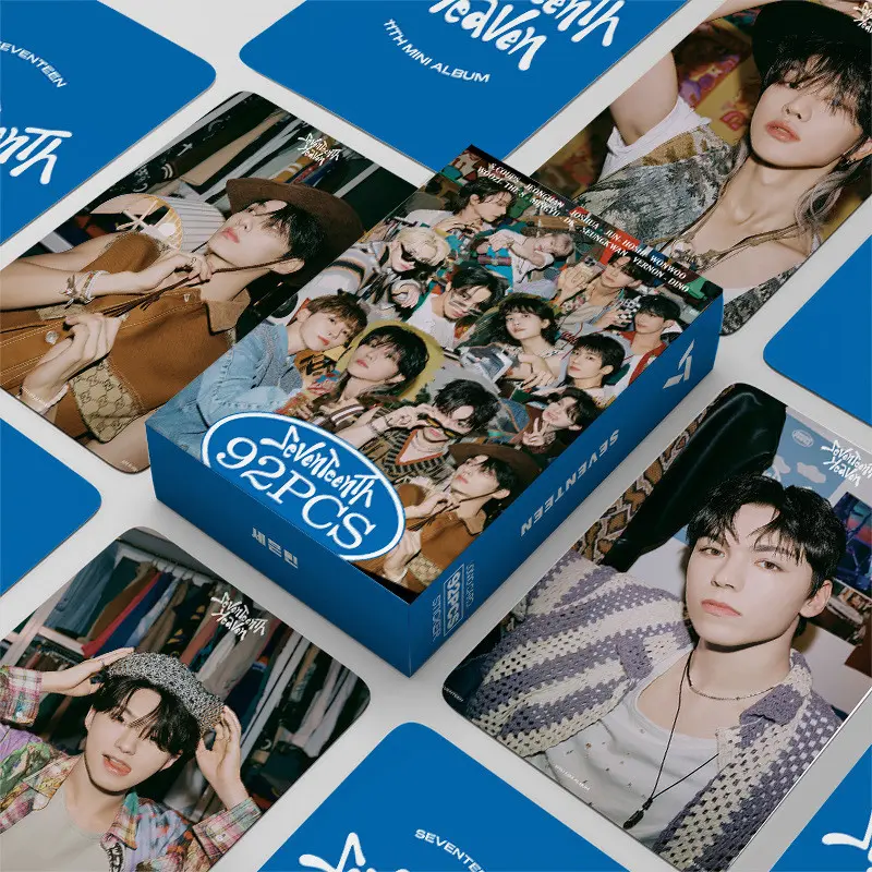 92-96pcs SEVENTEEN Lomo Cards Heaven 17 IS RIGHT HERE LOVE ALWAYS