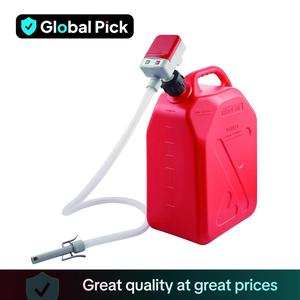 Automobile Nozzle Fuel Pump Tool with Pipe, Small Portable Vehicle Fuel Pump for Automobiles, Motorcycles, Lawn Mowers, Chainsaws, Agricultural Equipment, Car Repair Tool(AA Batteries Required)