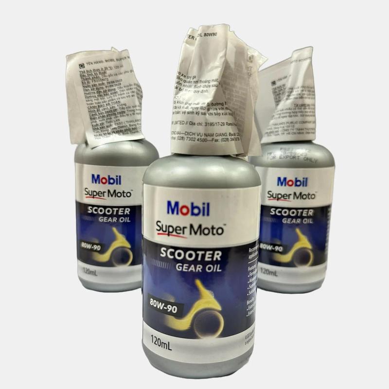 Nhớt Lap Nhớt Hộp Số Xe Ga Mobil Super Moto 80W90 120ml 900008 Dầu