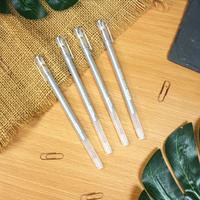 Gambar Pulpen Tinta Silver - Shiny Silver Highlight Gel Ink Pen dari Pinkabulous Kota Bekasi 2 Tokopedia