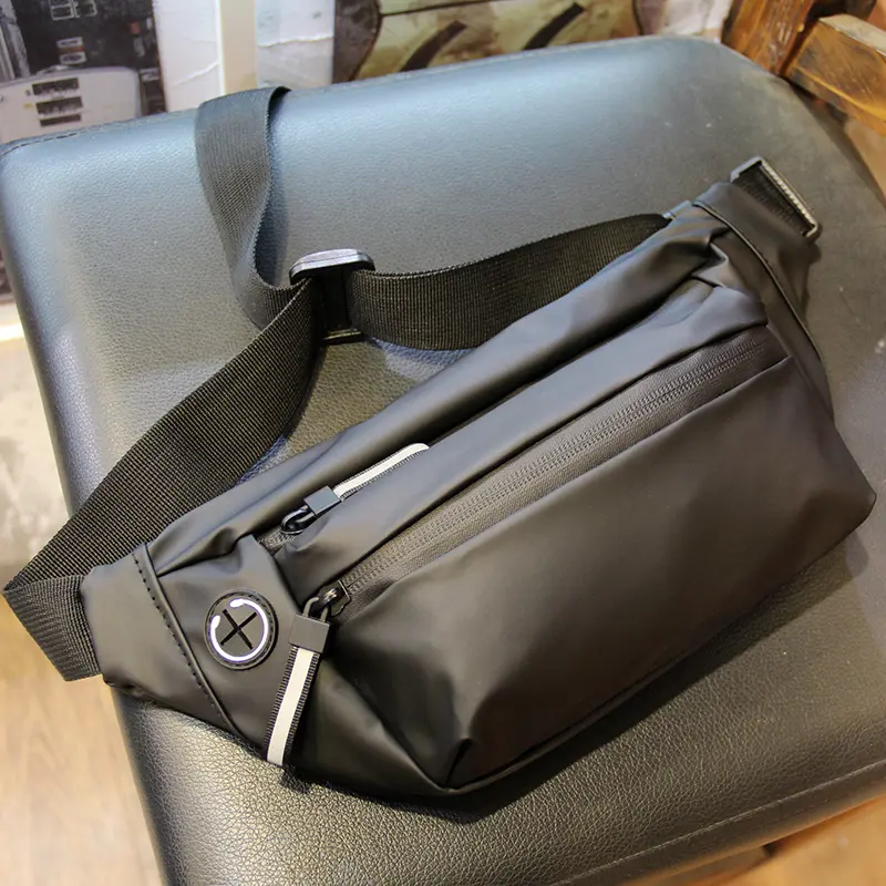 Korean Fashion Chest Bag Waterproof Men's Waist Bag Dead Flying Riding Bag Personality Leisure Outdoor Sports Crossbody Bag Fashion