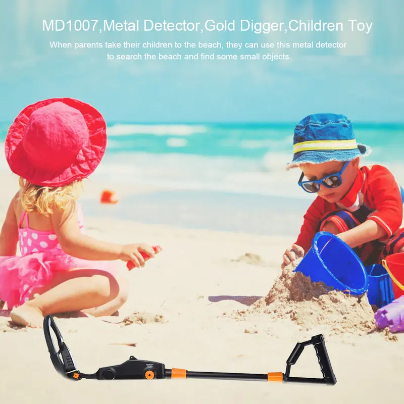Máy Dò Kim Loại Dưới Lòng Đất, MD1008, Máy Tìm Đào Vàng Hunter, Đồ Chơi Trẻ Em Toy 3