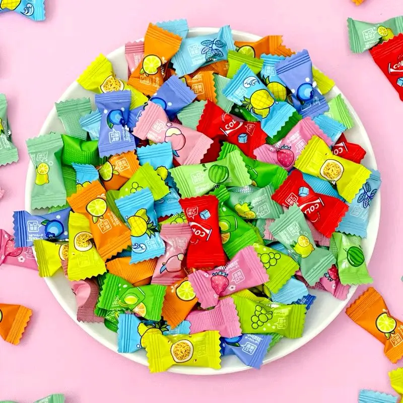 Kẹo Trái Cây Vitamin C không Đường - Ăn Vặt Candy Snack Food keomix nhieu Thức Ăn Chua kẹo tráicây