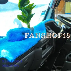 Alas Dashboard Mobil + Sarung Tisu Bulu Rasfur Masuk Semua Jenis Mobil Car