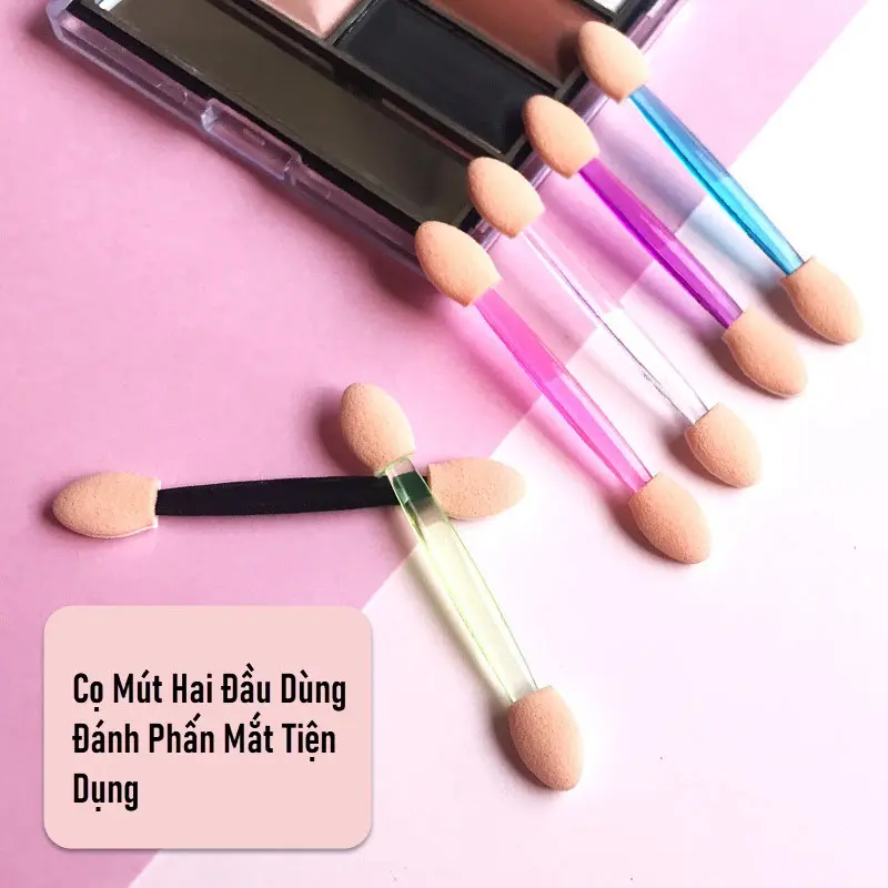 Cọ Mút Hai Đầu Dùng Đánh Phấn Mắt Tiện Dụng CDM1