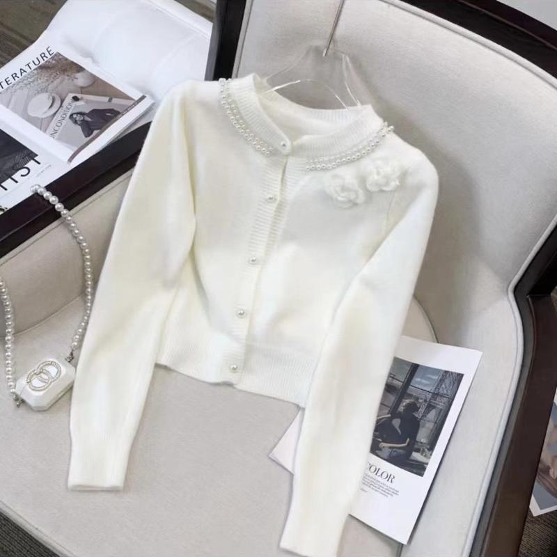  Áo Cardigan Dệt Kim Phong Cách Cổ Điển Ngọt Ngào Dành Cho Nữ Mùa Thu Và Mùa Đông Phong Cách Hàn Quốc Dễ Phối Đồ Áo Len Mỏng ngắn Tay Dài Hàng Mới Về Năm 2024 