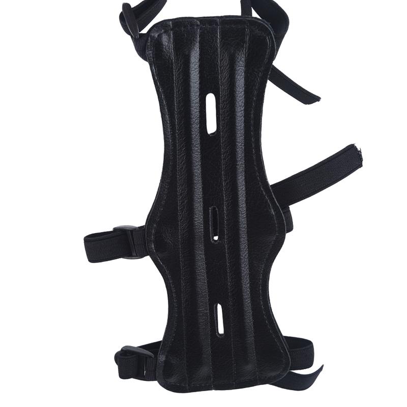 Product Introduction of Black adjustable archery arm protector for outdoor sports to protect the arm 14