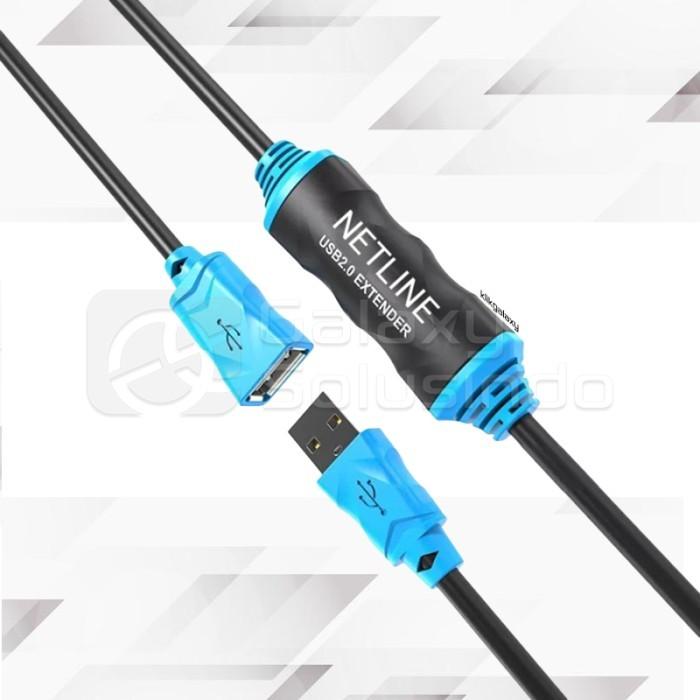 Gambar NETLINE USB 2.0 Active Extension Cable - 15M - 15M dari GASOL MALANG Kota Malang 4 Tokopedia