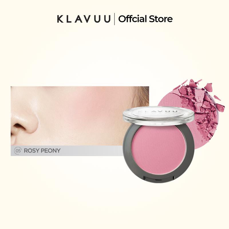 Phấn Má Hồng Trang Điểm Mịn Lì Klavuu Urban Pearlsation Natural Powder Blusher 5.5g 6