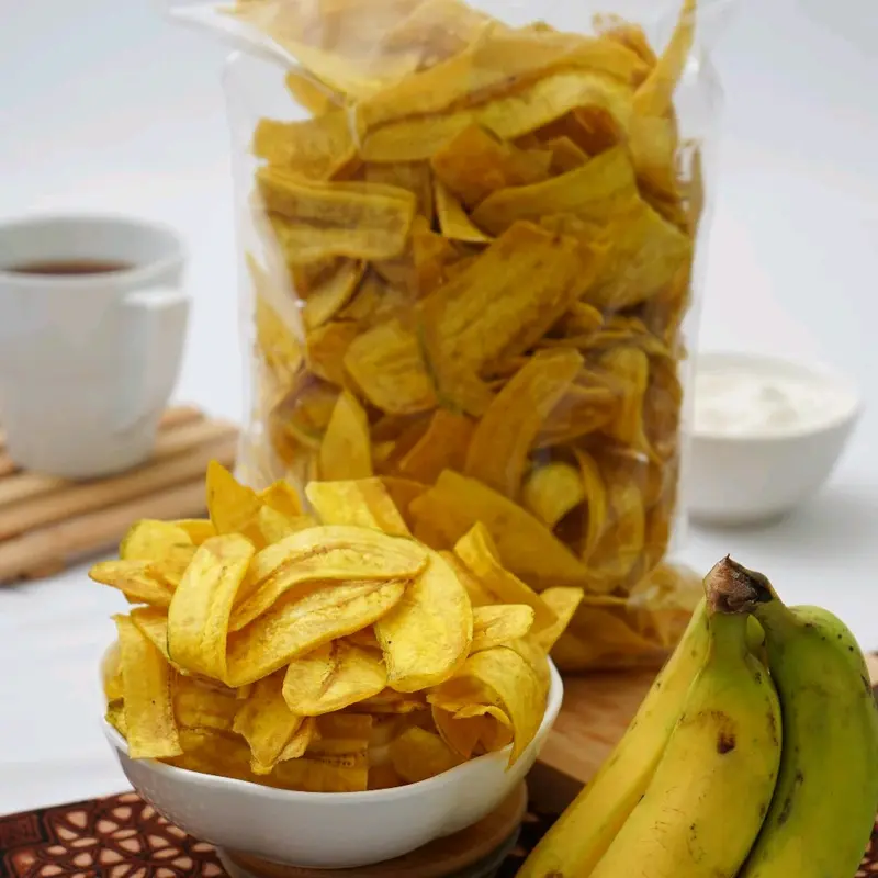 Keripik Pisang 500g Asin Gurih - Food Cemilan Kripik Kering Makanan Pedas Camilan Manis Jajanan 3