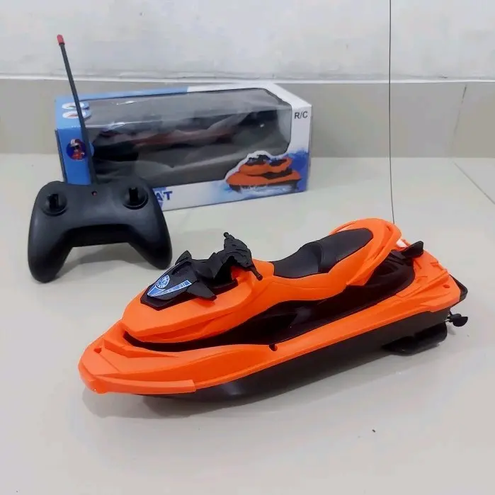 Mainan RC Jetski Remote Control - Motor Speed Boat Remot Kontrol Anak 0