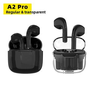 หูฟังบลูทูธ A2 Pro, ข้ามพรมแดน, Pro10, เคสชาร์จโปร่งใสเต็มรูปแบบ, Bluetooth 5.3, Macaroon, ขายร้อน, หูฟังกึ่งในหู