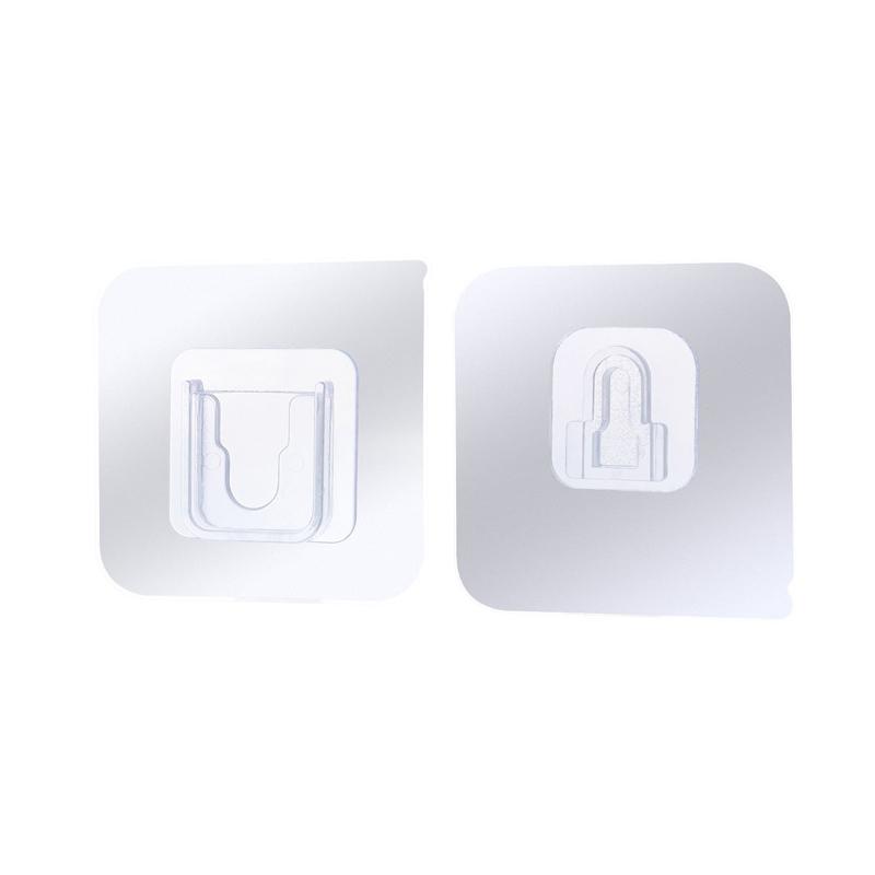 Móc Treo Tường Dính, 10 Gói, Có Thể Tái Sử Dụng, Chống Trượt, Không Đánh Dấu, Chịu Lực, Thích Hợp Cho Phòng Tắm Và Nhà Bếp, Hình Dán 9