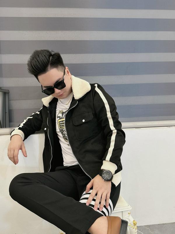 áo ấm mùa đông 2 lớp lót lông phong cách boy phố dân tổ