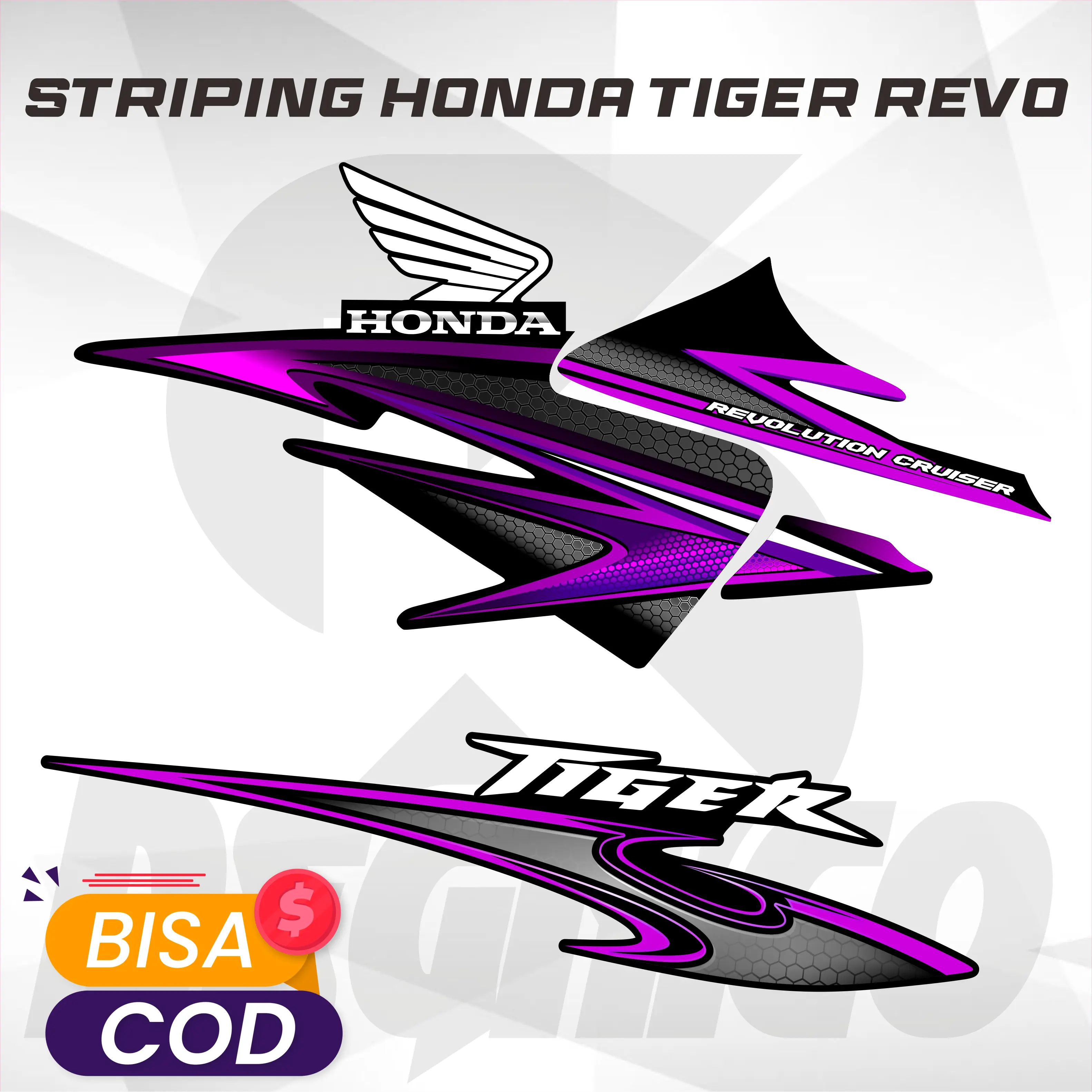 stiker striping tiger revo 20 accessories motorcycle