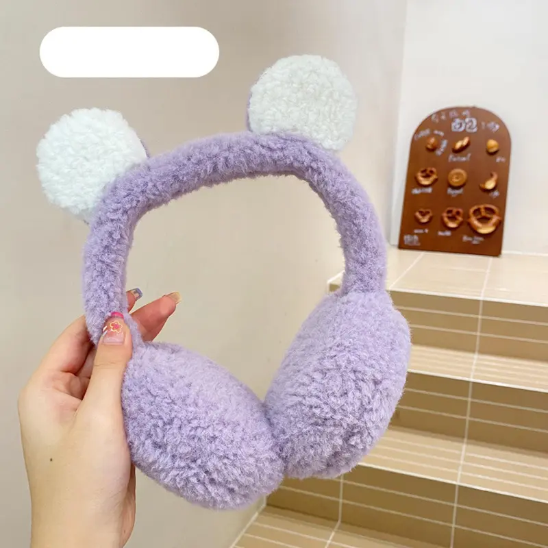 Bịt Tai Giữ Ấm Mùa Đông, Thiết Kế Động Vật Hoạt Hình, Nhồi Bông, Dày Và Mềm, Có Thể Điều Chỉnh, Bịt Tai Bảo Vệ Tai, Ấm Áp, Thích Hợp Cho Người Lớn Và Trẻ Em, 1 Chiếc 8