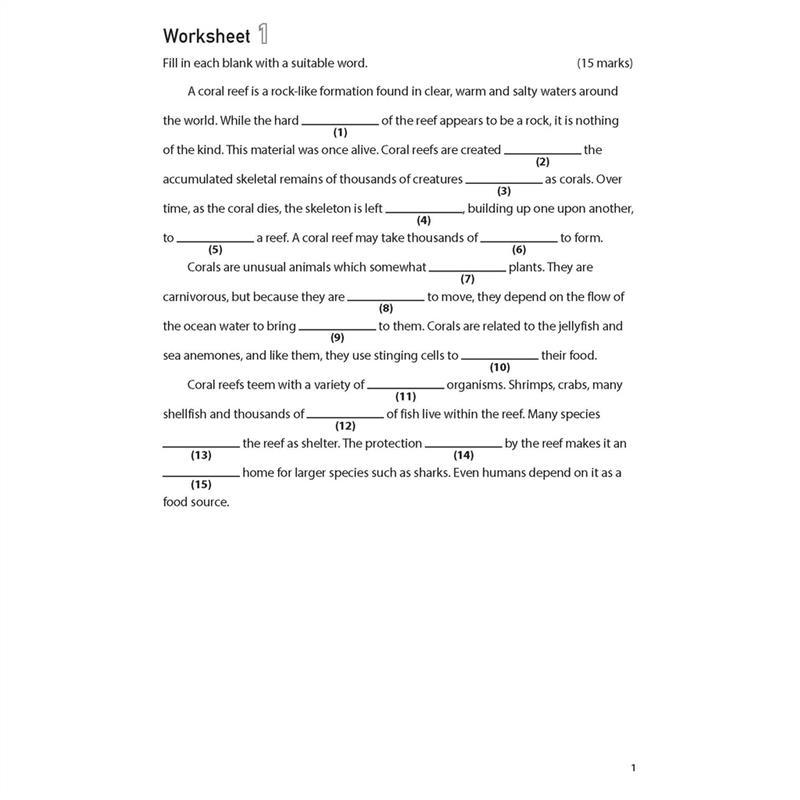 Product Introduction of High Quality 100 English Worksheets Primary 5  Comprehension Cloze | Latest MOE Syllabus Assessment Books 6