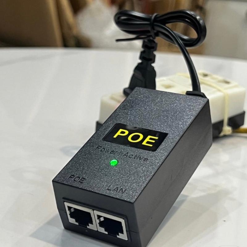 Bộ cấp nguồn SW POE 2 cổng LAN (POE & LAN) tốc độ 1000M dùng cấp nguồn camera IP